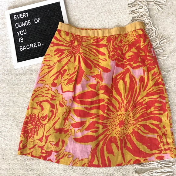 Anthropologie Dresses & Skirts - Anthropologie Fire Bloom Skirt